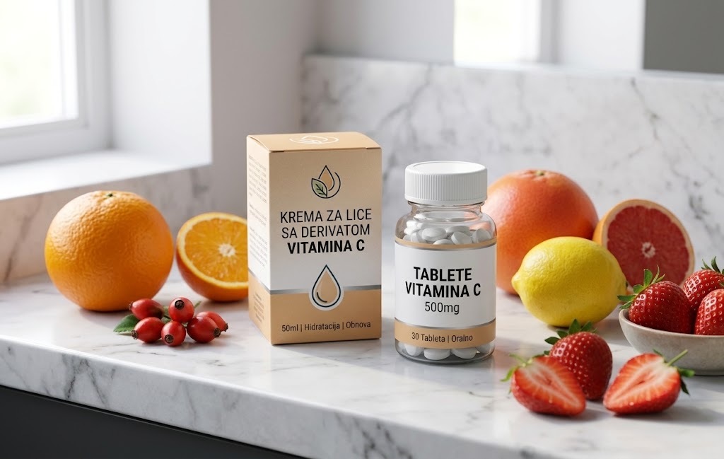 vitamin c za kožu lica