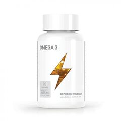 Battery Nutrition Omega 3, 90 kaps