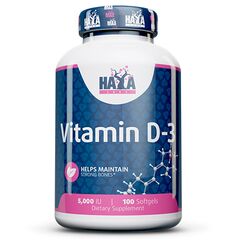 Haya Vitamin D-3 5000, 100gelkaps