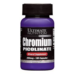 Ultimate Chromium Picolinate 200mcg, 100kaps