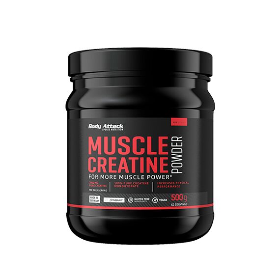 Body Attack Muscle Creatine Powder 500 gr