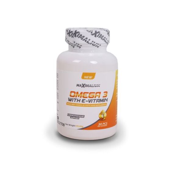 Maximalium  Omega 3 + Vitamin E - 30 gelkaps