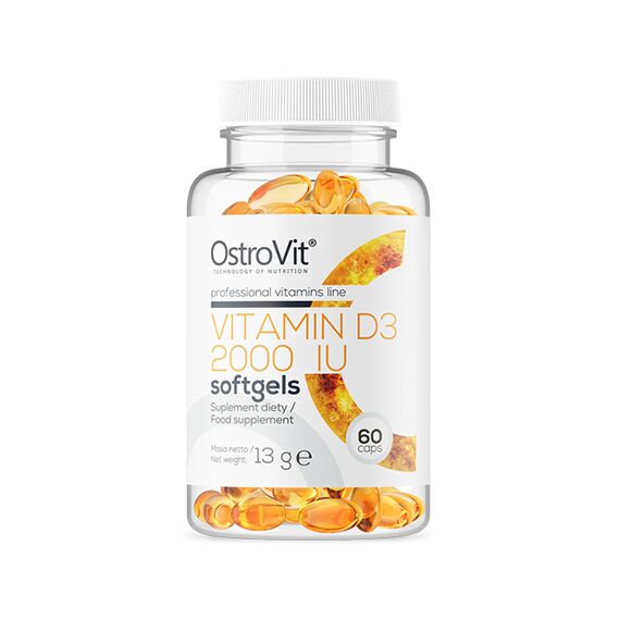 Ostrovit Vitamin D3 2000 Professional, 60 kapsula