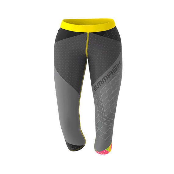 Woman 3/4 Leggings – GO CANDY YELLOW