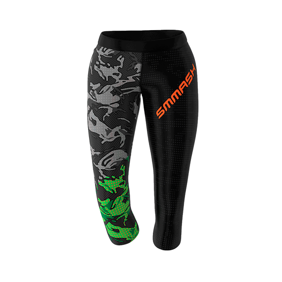 Woman 3/4 Leggings – MILITARY