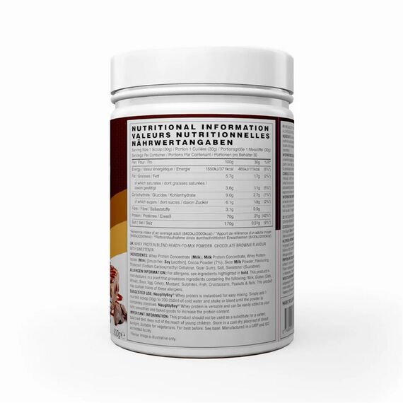 Naughty Boy Advanced Whey protein 900 brownie
