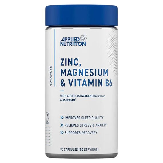 Zinc, Magnesium i Vitamin B6 Capsules With Ashwagandha