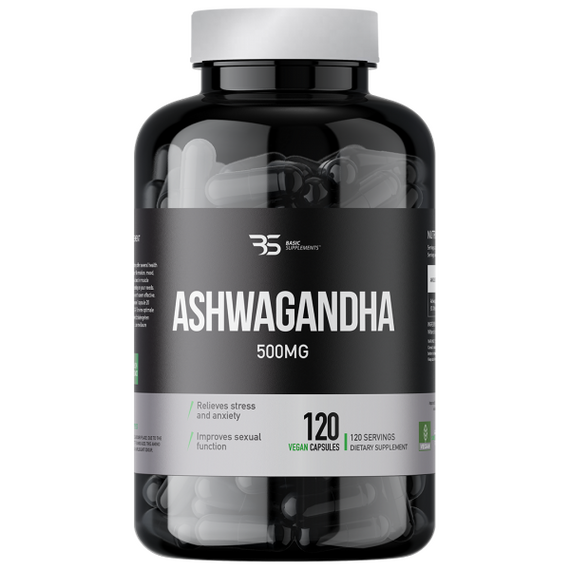 Basic Supplements Ashwagandha 120 kapsula