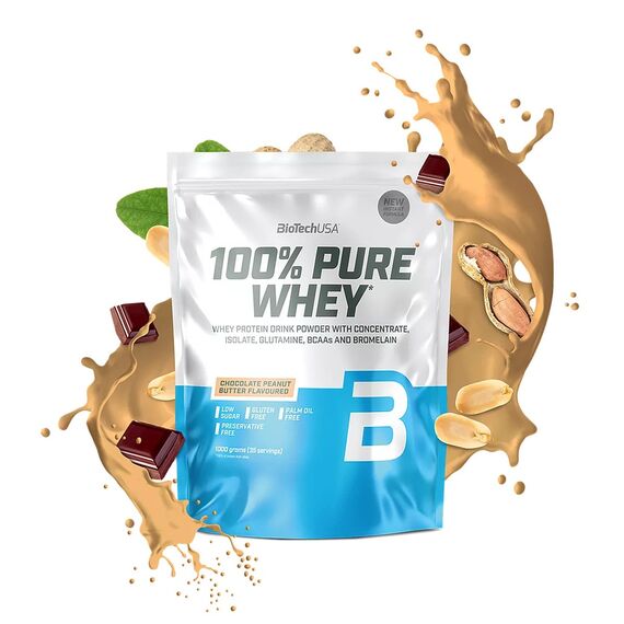 Biotech Pure Whey Protein 1000 g coko kikiriki
