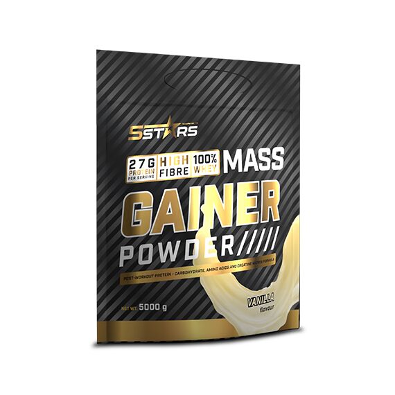 5 Stars Mass Gainer, 5000 gr vanila
