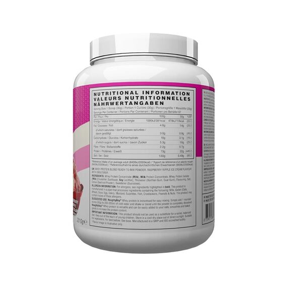 Naughty Boy Advanced Whey protein malina sastav