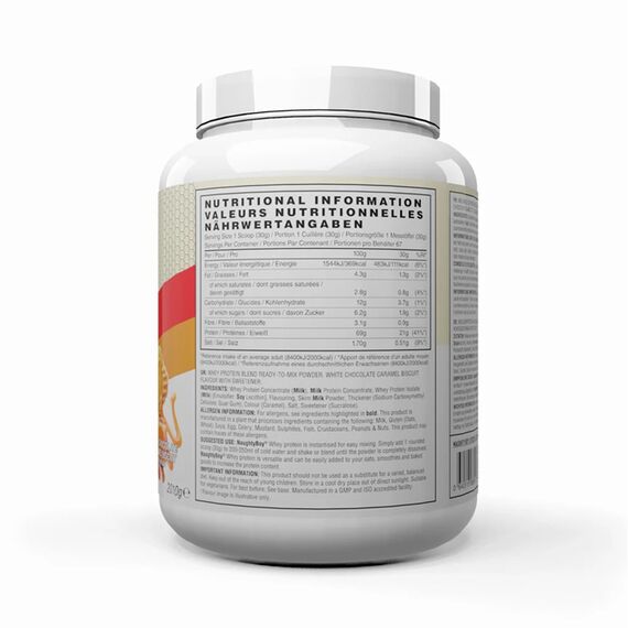 Naughty Boy Advanced Whey protein bela coko sastav