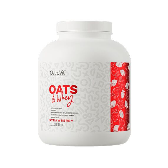 Ostrovit Oats&Whey 2 kg jagoda